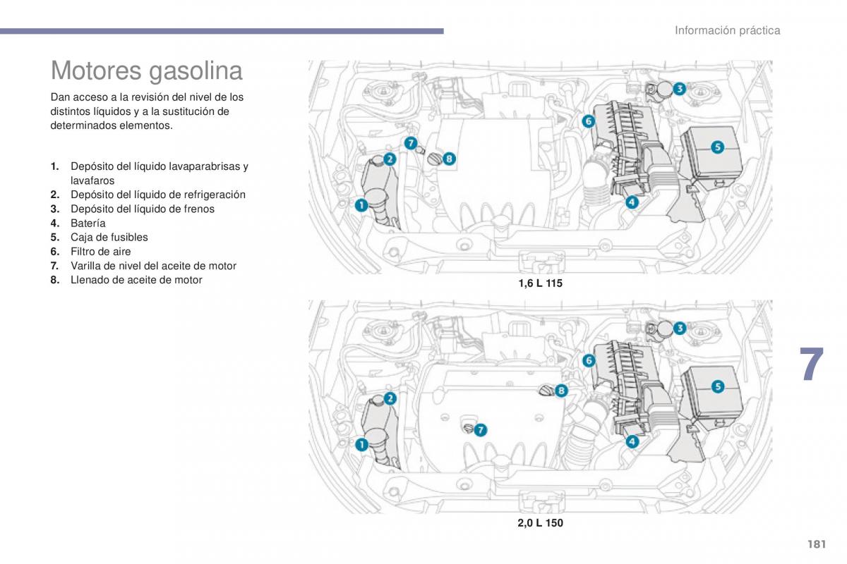 Peugeot 4008 manual del propietario / page 183