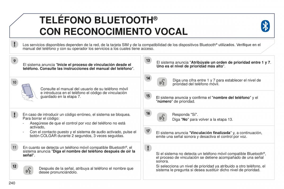 Peugeot 4008 manual del propietario / page 242