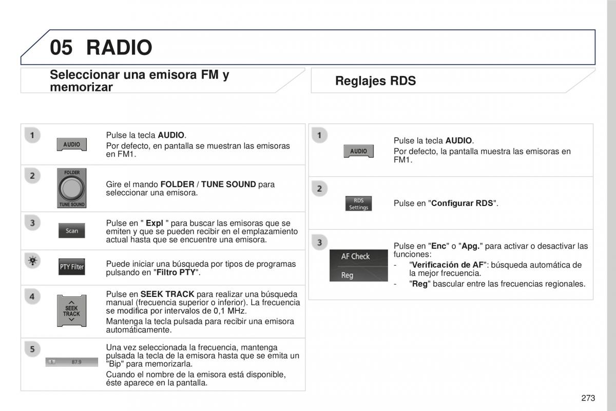 Peugeot 4008 manual del propietario / page 275