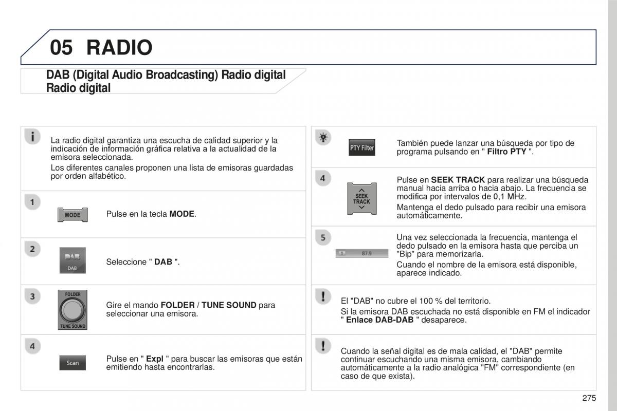 Peugeot 4008 manual del propietario / page 277