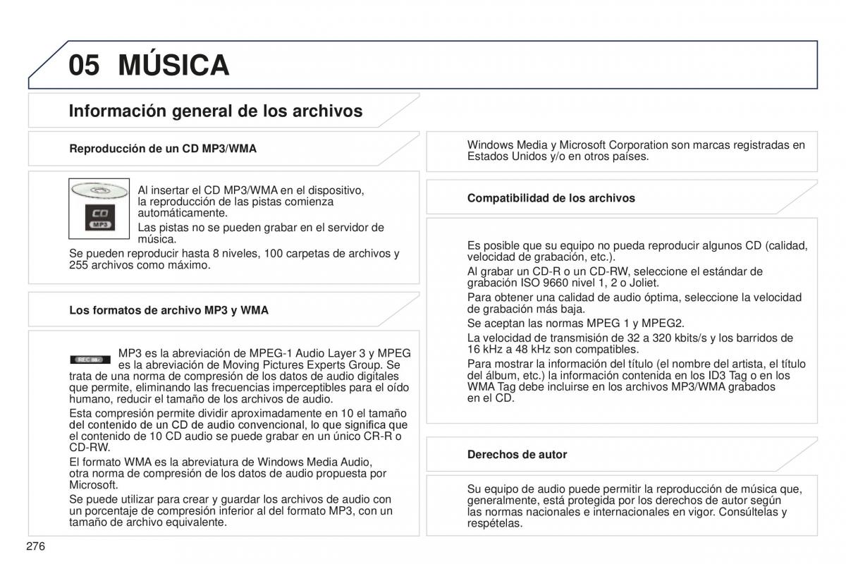 Peugeot 4008 manual del propietario / page 278