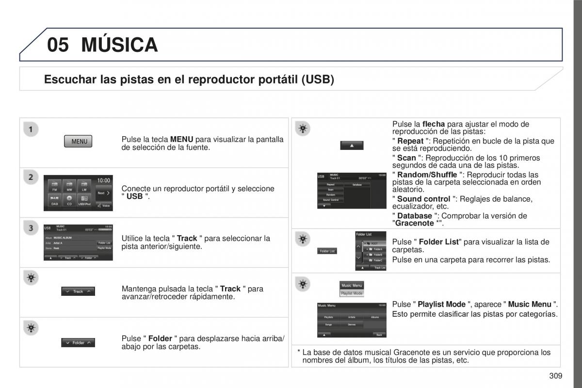 Peugeot 4008 manual del propietario / page 311