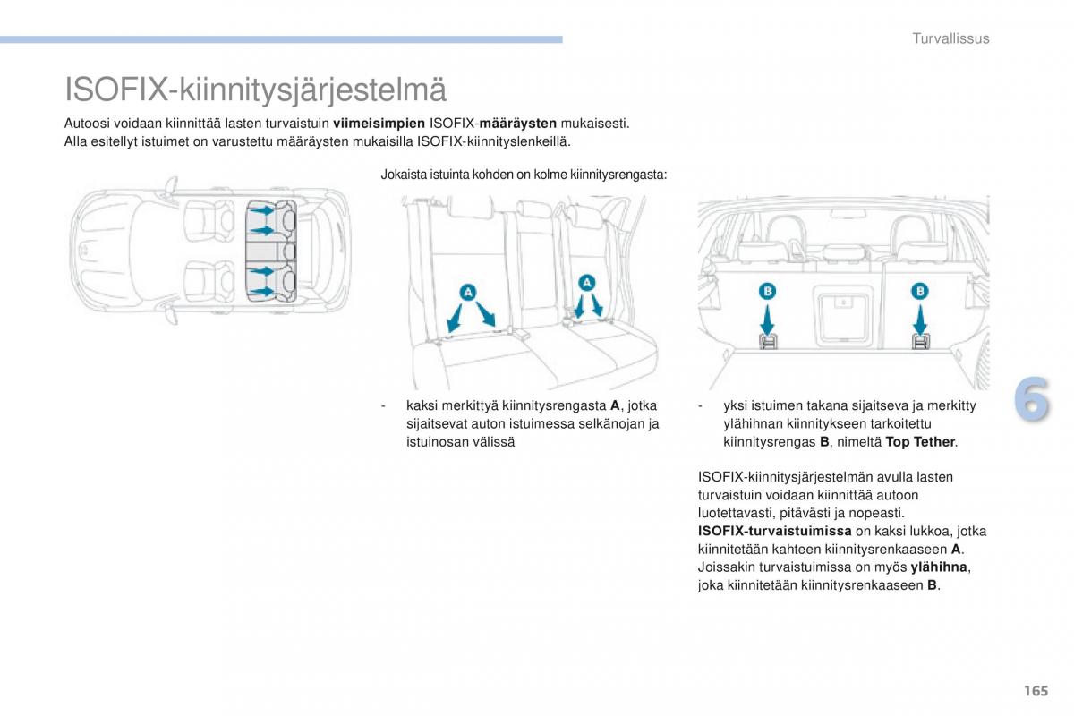 Peugeot 4008 omistajan kasikirja / page 167