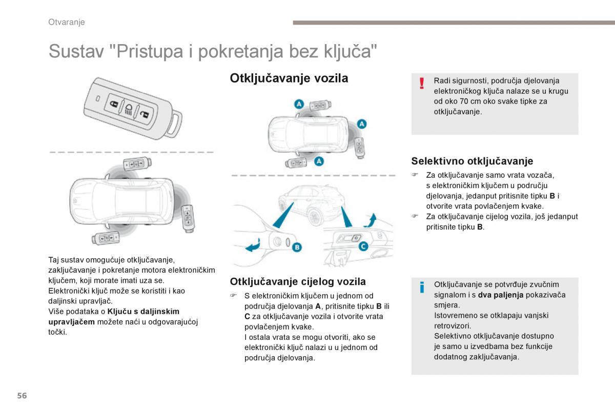 Peugeot 4008 vlasnicko uputstvo / page 58