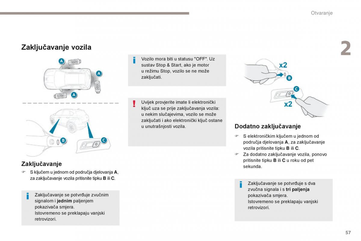 Peugeot 4008 vlasnicko uputstvo / page 59