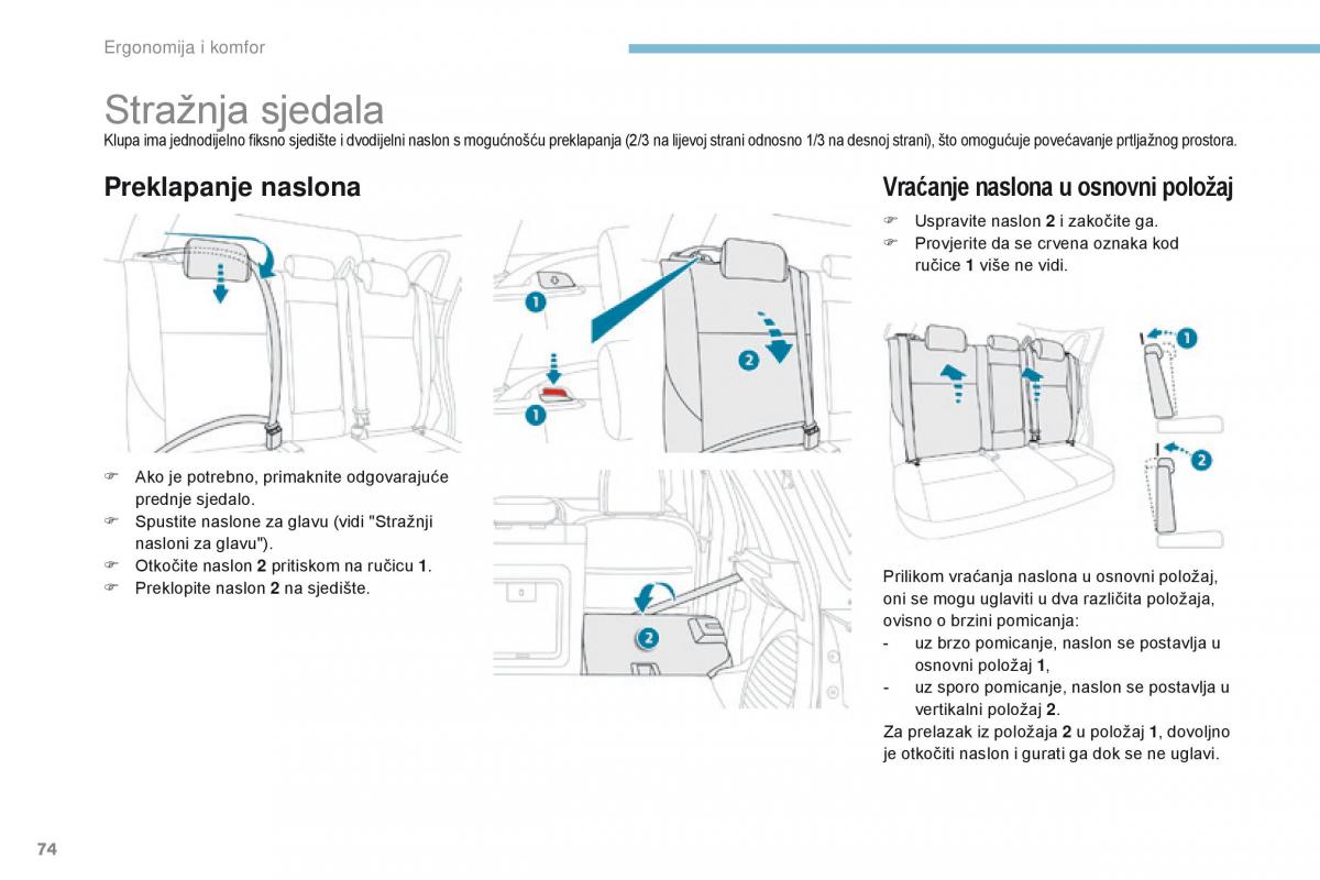 Peugeot 4008 vlasnicko uputstvo / page 76