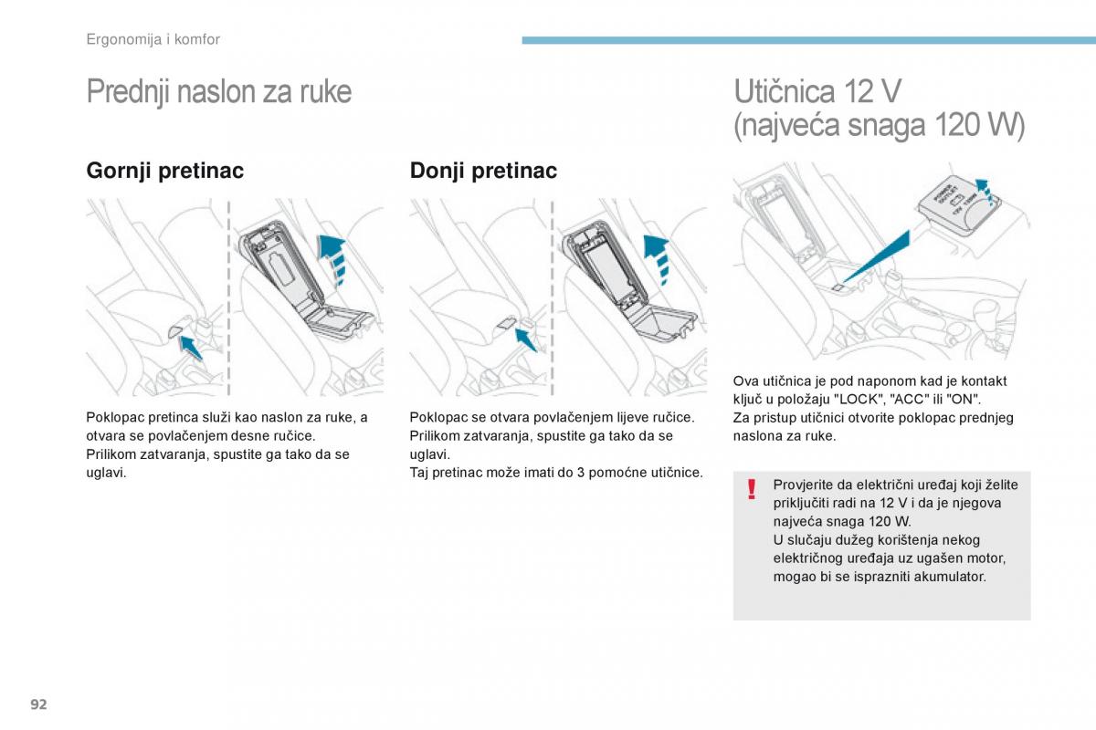 Peugeot 4008 vlasnicko uputstvo / page 94