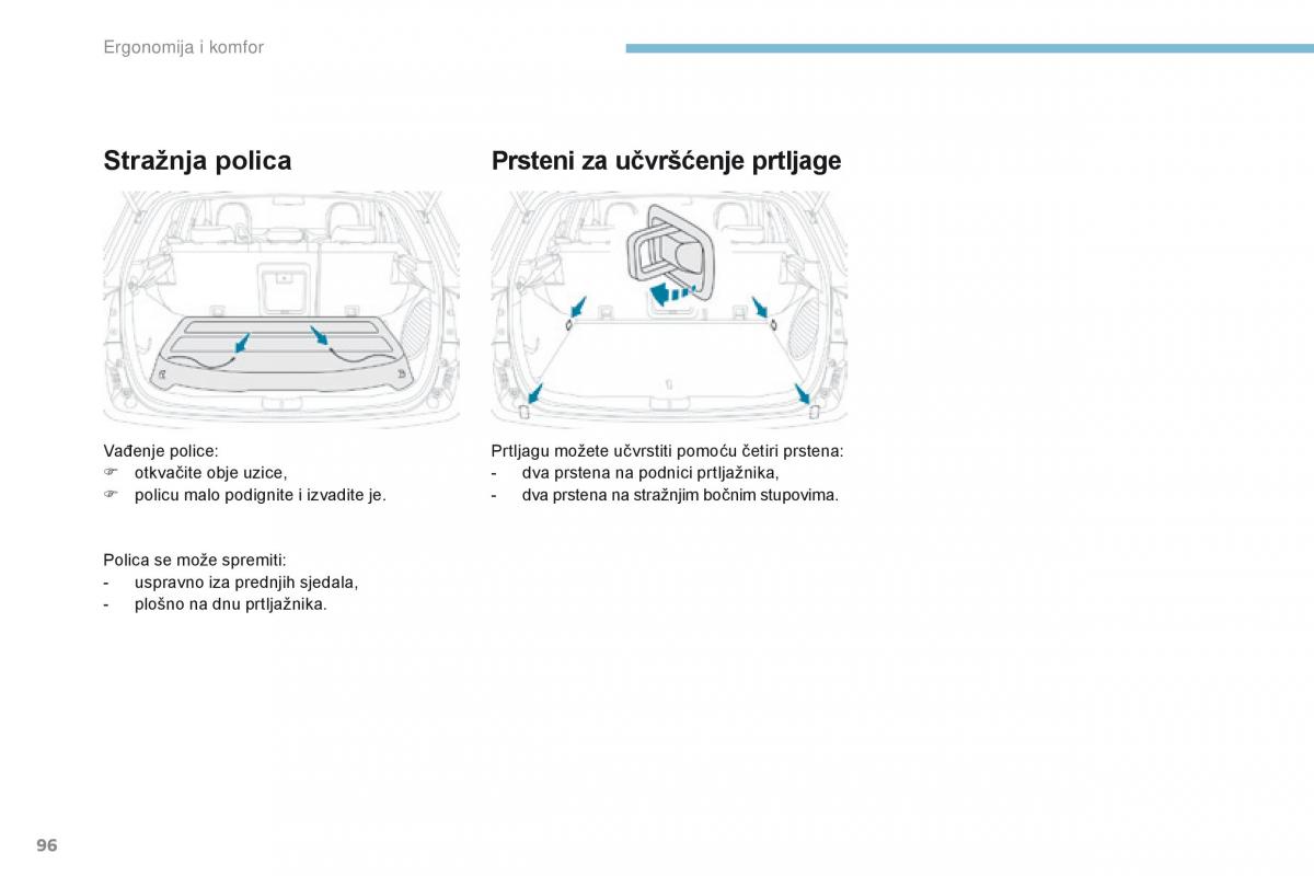 Peugeot 4008 vlasnicko uputstvo / page 98