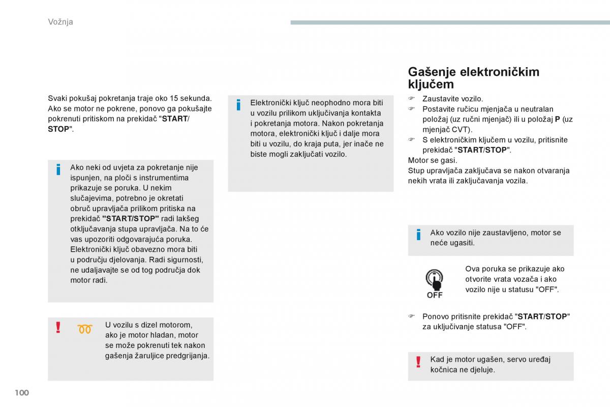 Peugeot 4008 vlasnicko uputstvo / page 102