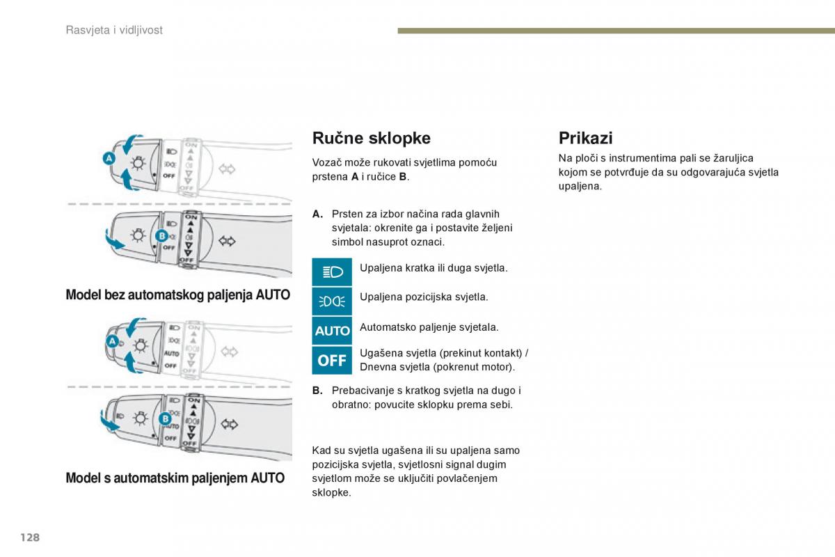 Peugeot 4008 vlasnicko uputstvo / page 130