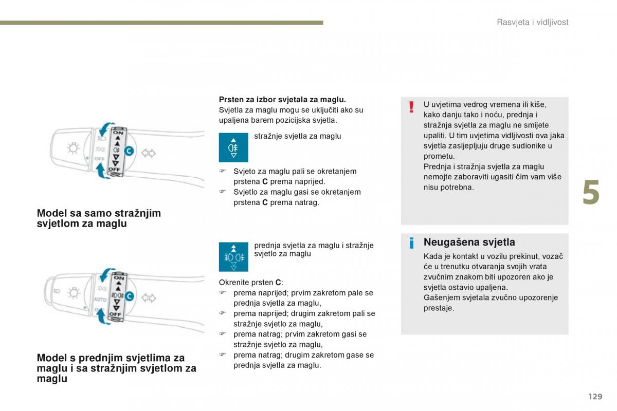 Peugeot 4008 vlasnicko uputstvo / page 131