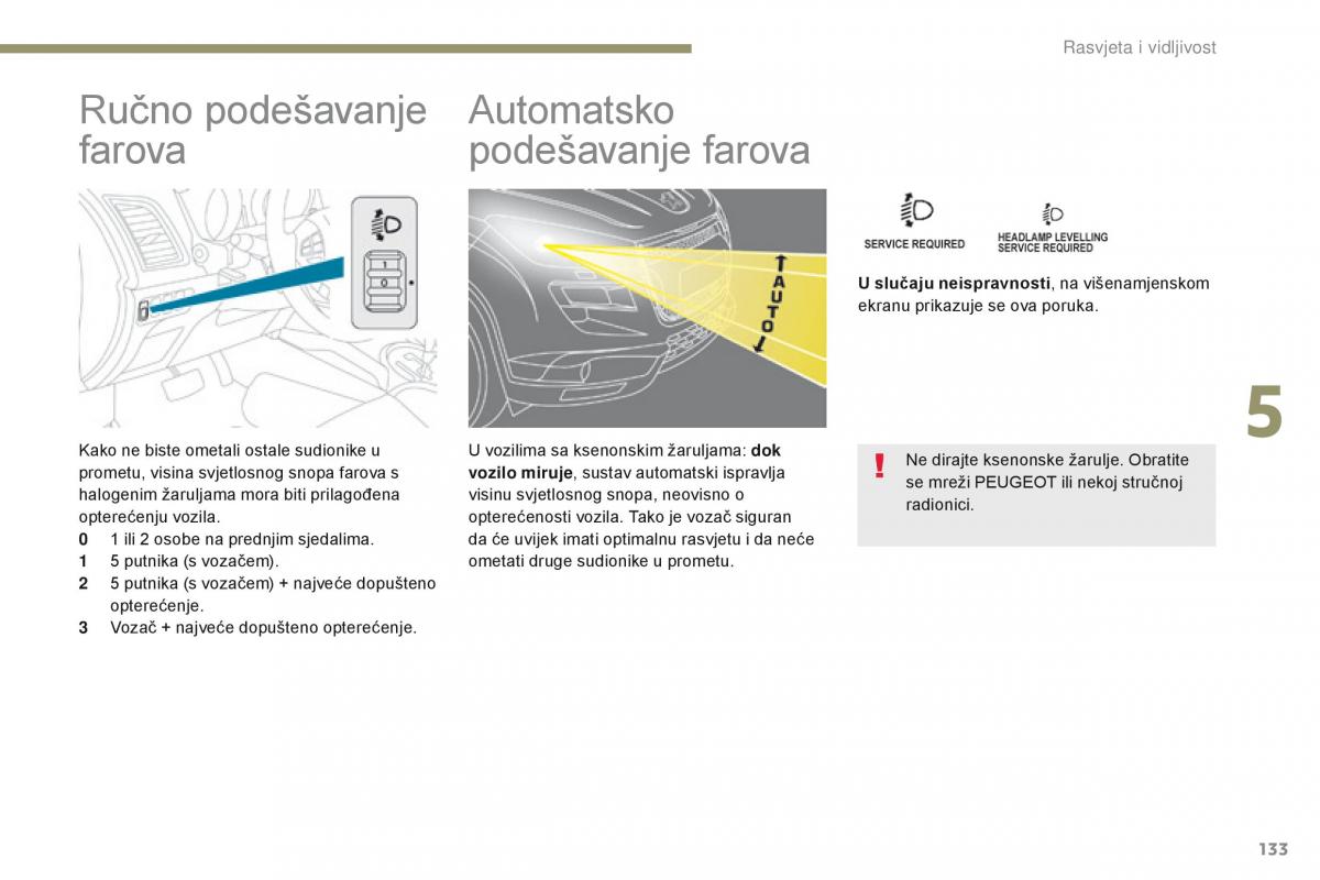 Peugeot 4008 vlasnicko uputstvo / page 135