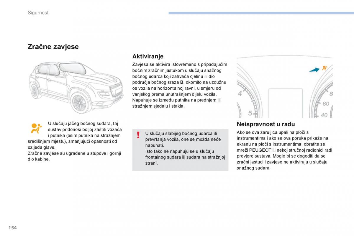 Peugeot 4008 vlasnicko uputstvo / page 156