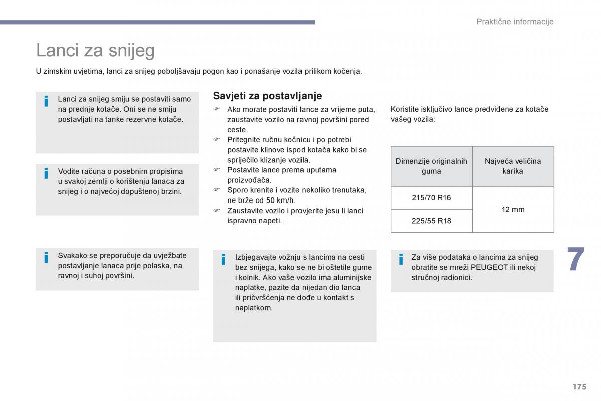 Peugeot 4008 vlasnicko uputstvo / page 177