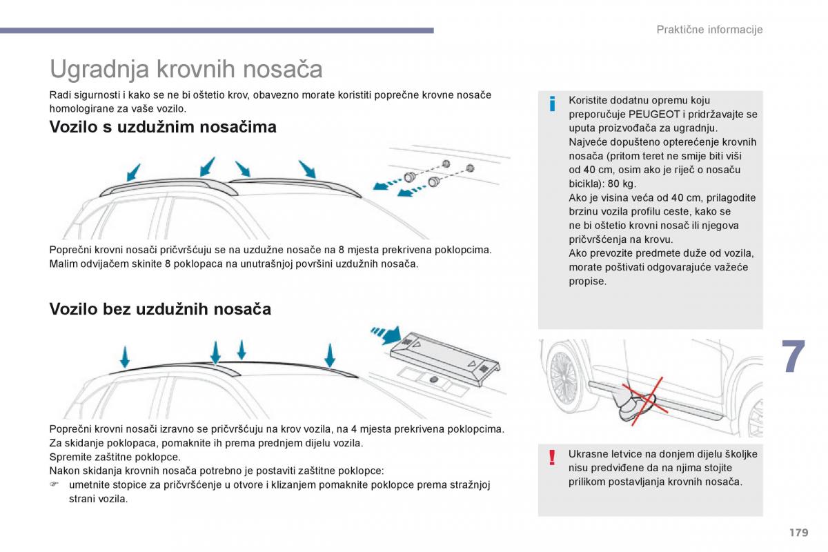 Peugeot 4008 vlasnicko uputstvo / page 181