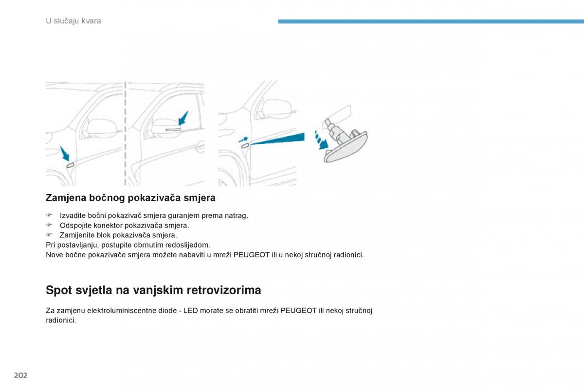 Peugeot 4008 vlasnicko uputstvo / page 204