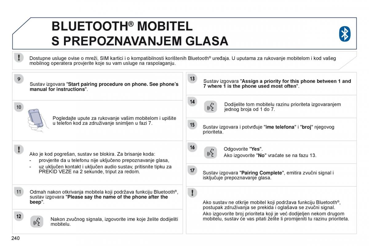 Peugeot 4008 vlasnicko uputstvo / page 242