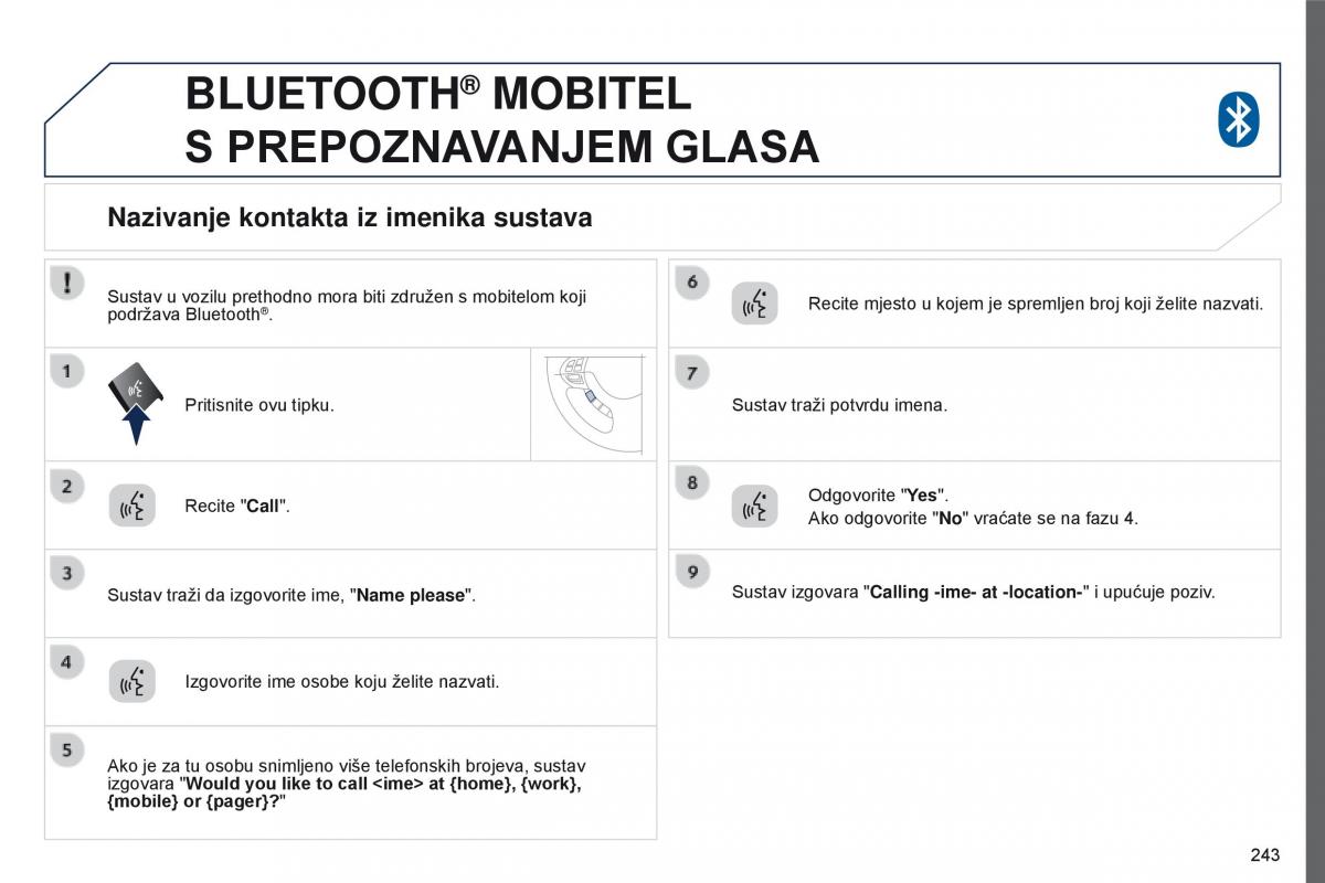 Peugeot 4008 vlasnicko uputstvo / page 245