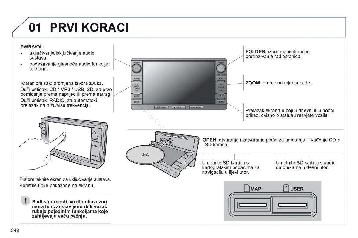 Peugeot 4008 vlasnicko uputstvo / page 250