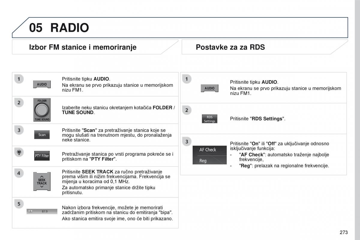 Peugeot 4008 vlasnicko uputstvo / page 275