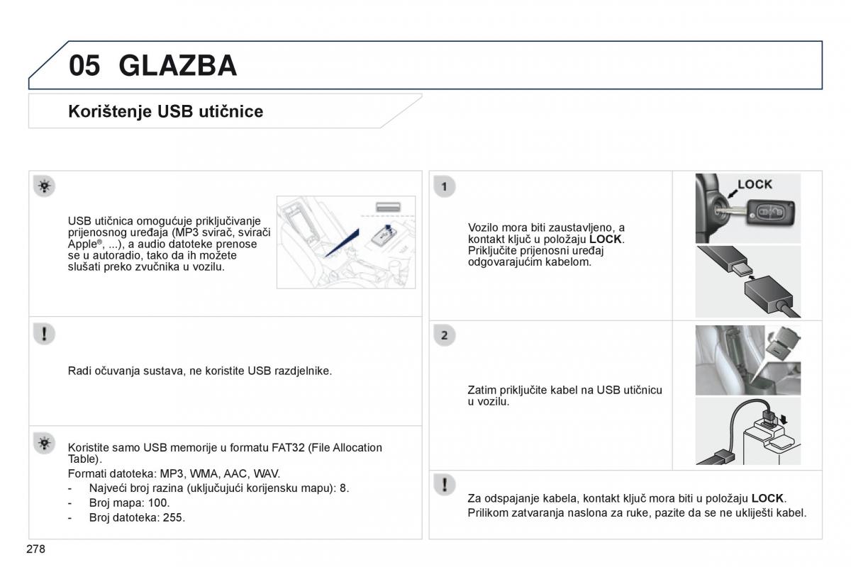 Peugeot 4008 vlasnicko uputstvo / page 280