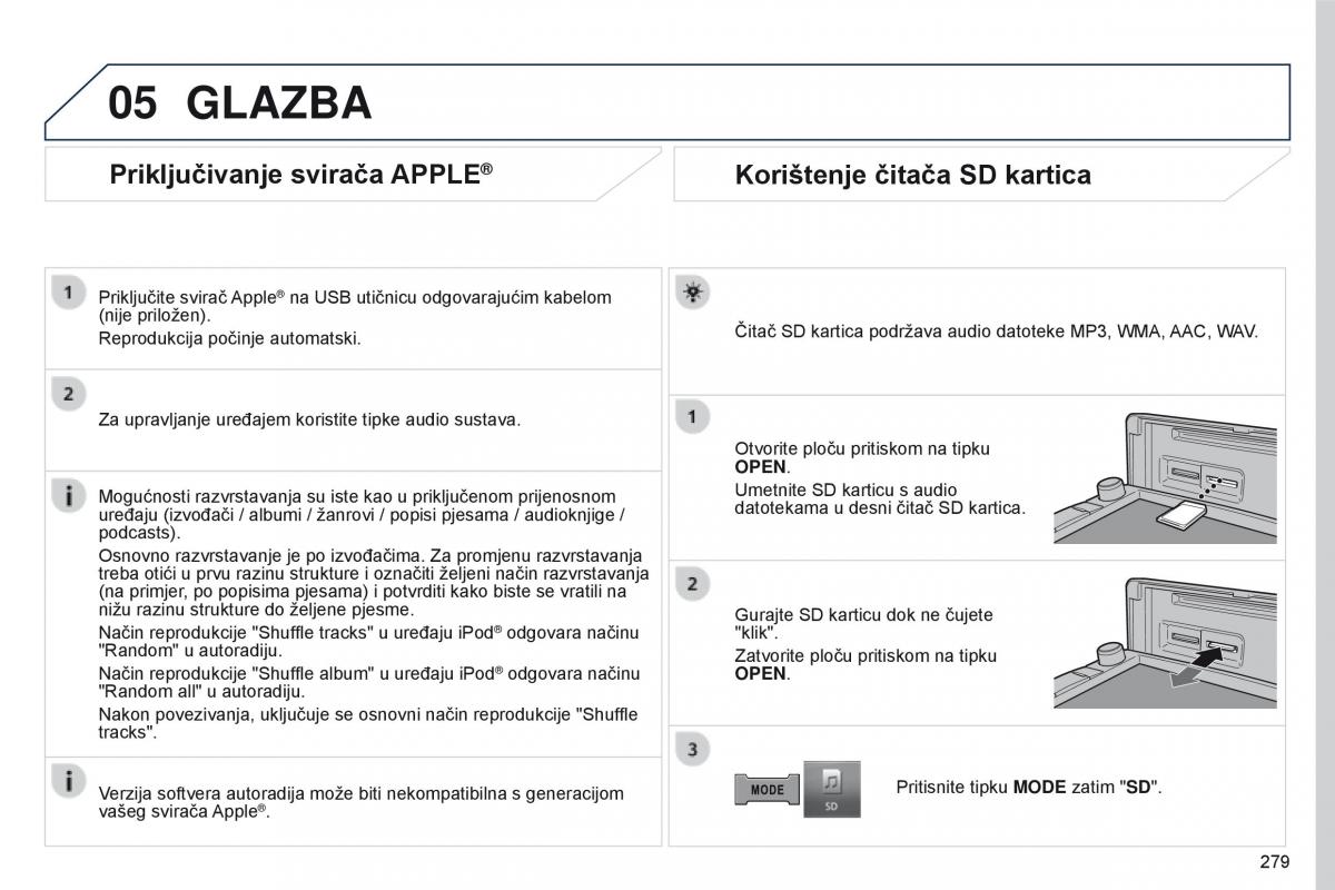 Peugeot 4008 vlasnicko uputstvo / page 281