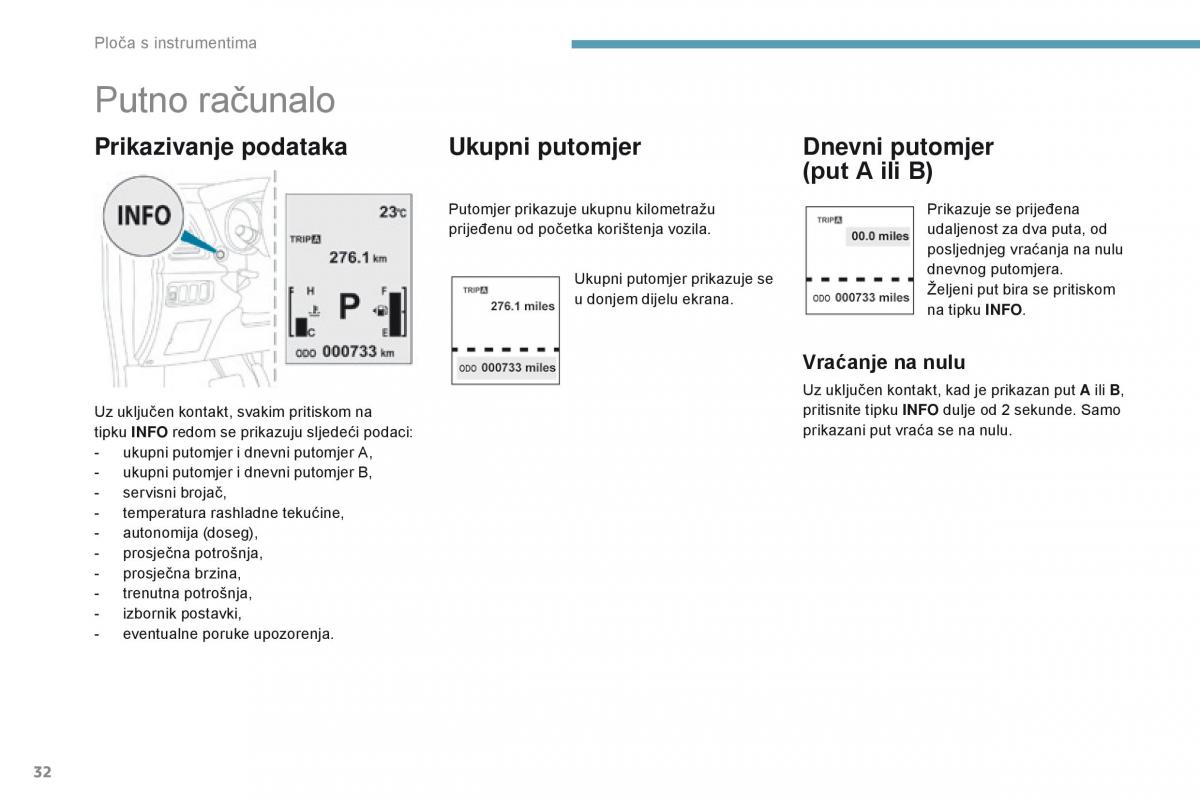 Peugeot 4008 vlasnicko uputstvo / page 34