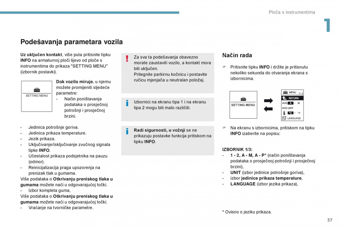 Peugeot 4008 vlasnicko uputstvo / page 39