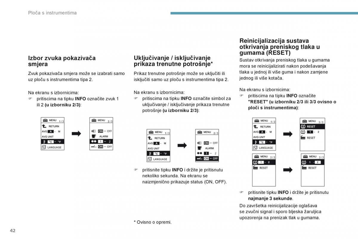 Peugeot 4008 vlasnicko uputstvo / page 44