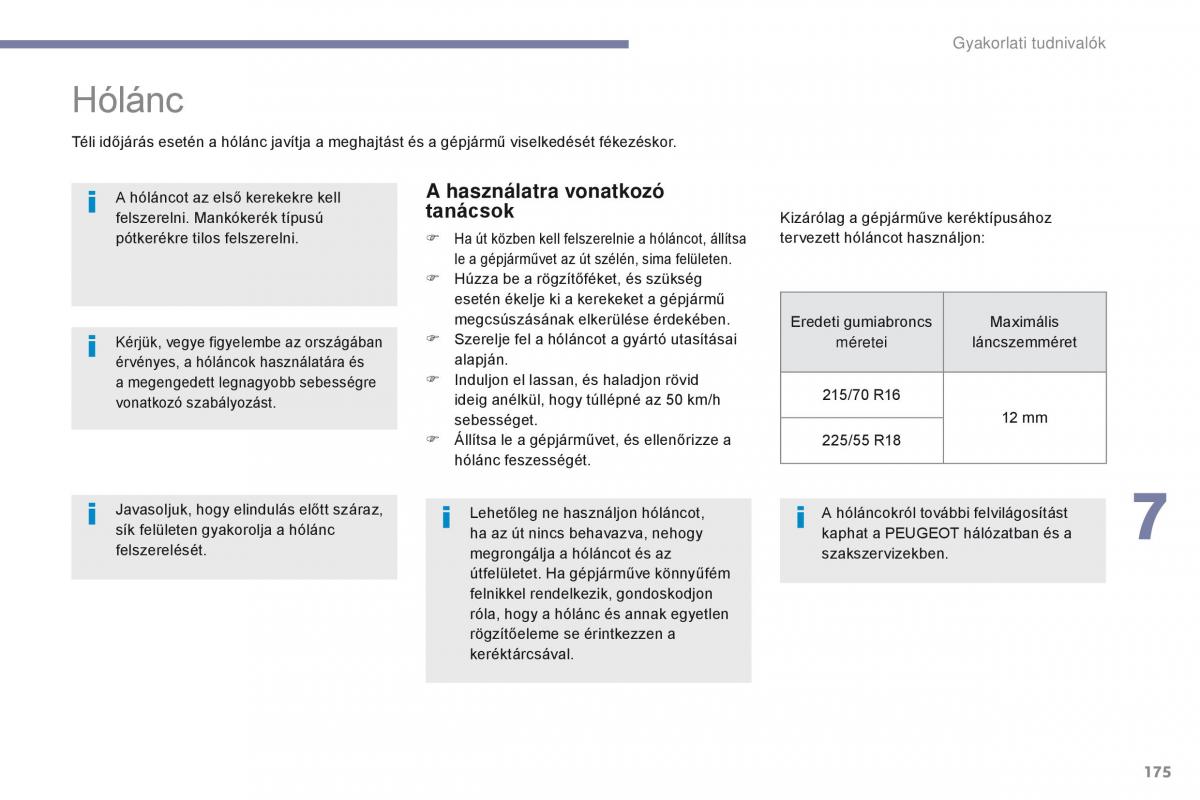 Peugeot 4008 Kezelesi utmutato / page 177