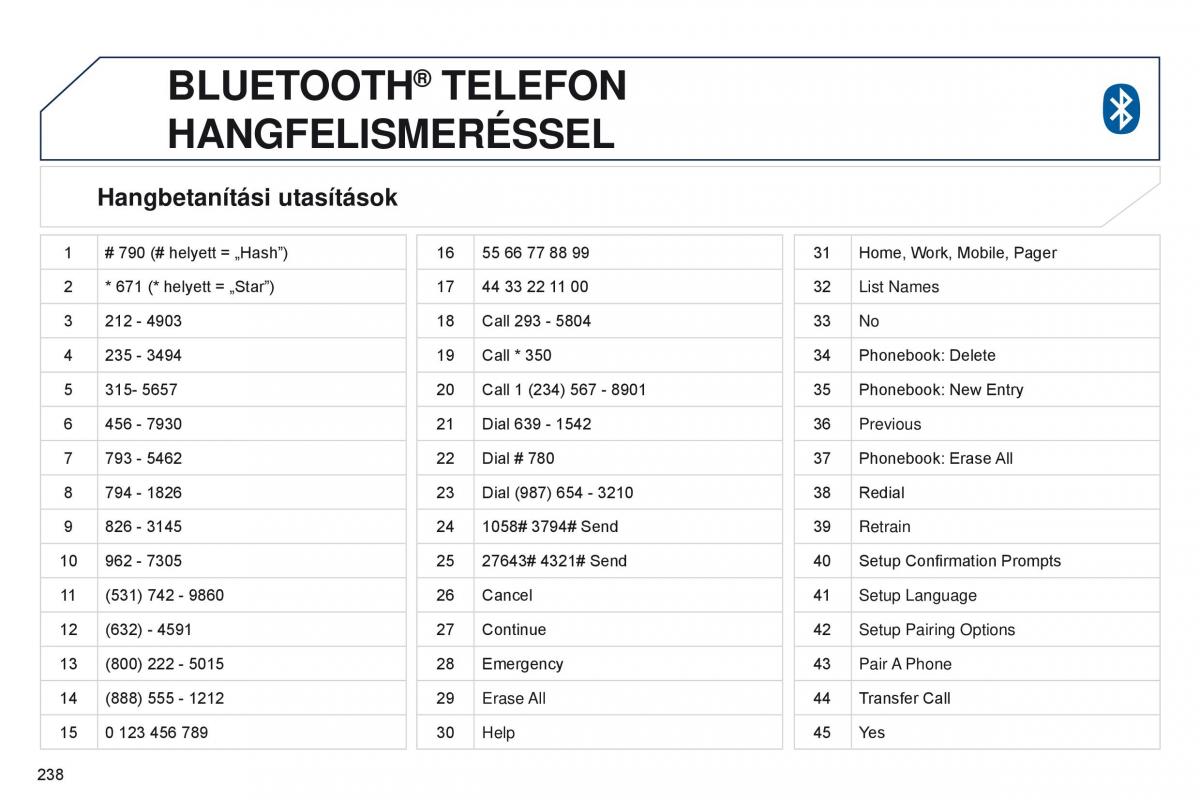 Peugeot 4008 Kezelesi utmutato / page 240