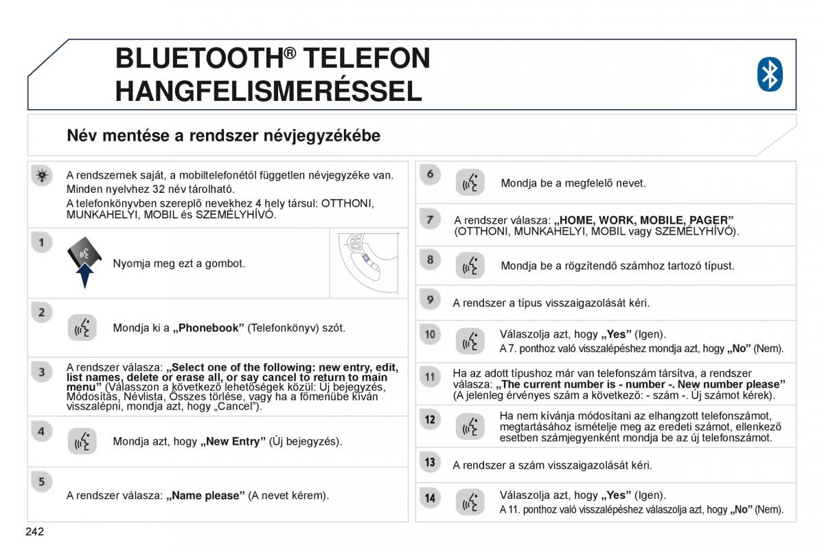 Peugeot 4008 Kezelesi utmutato / page 244