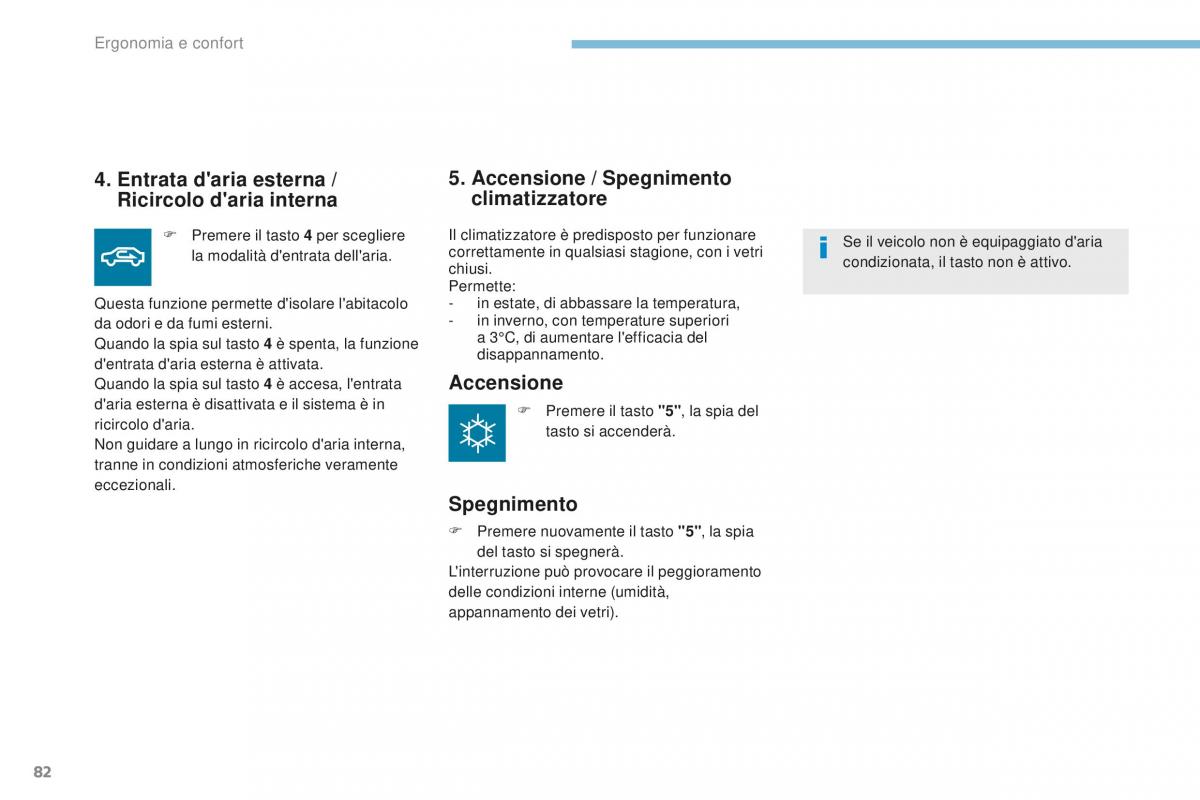 Peugeot 4008 manuale del proprietario / page 84