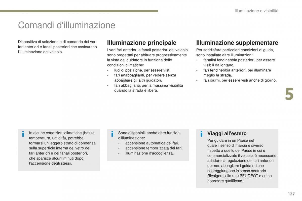 Peugeot 4008 manuale del proprietario / page 129