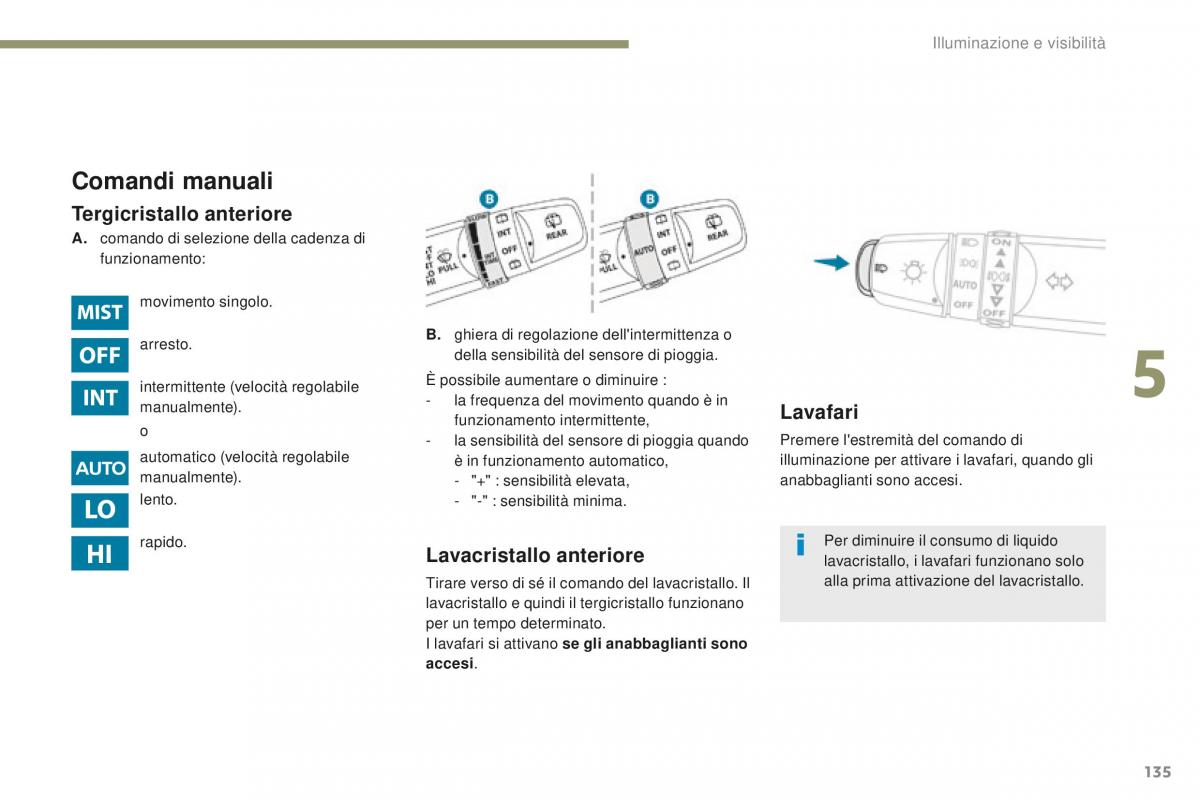 Peugeot 4008 manuale del proprietario / page 137