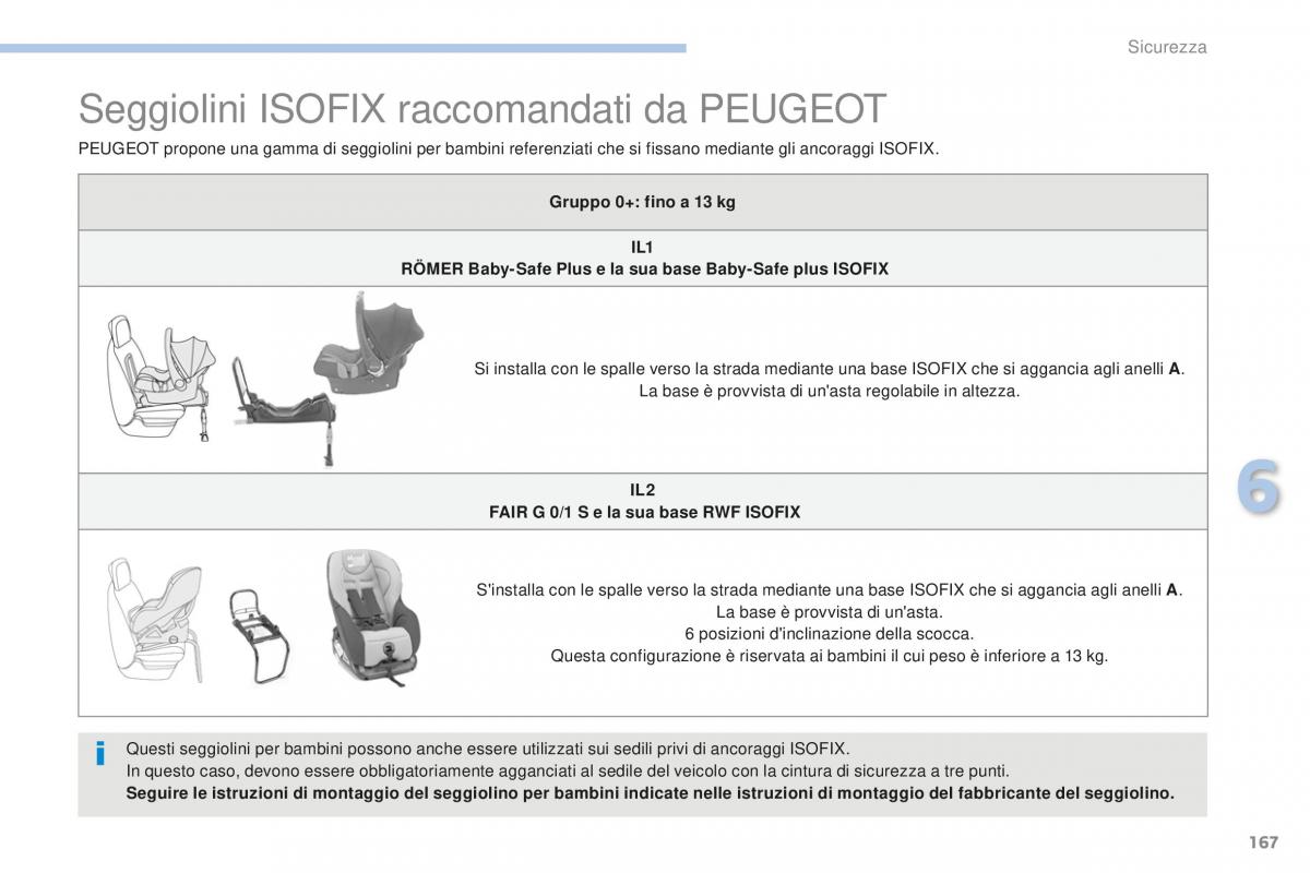 Peugeot 4008 manuale del proprietario / page 169