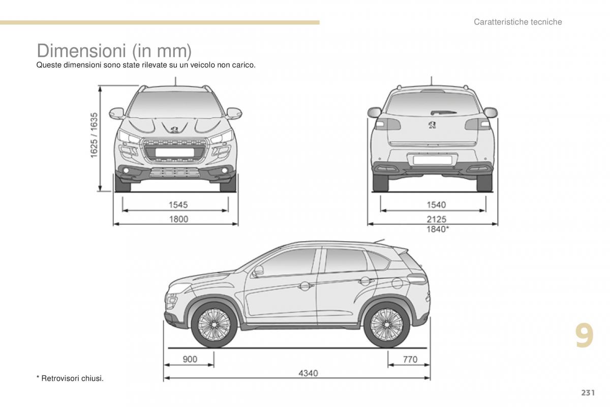 Peugeot 4008 manuale del proprietario / page 233