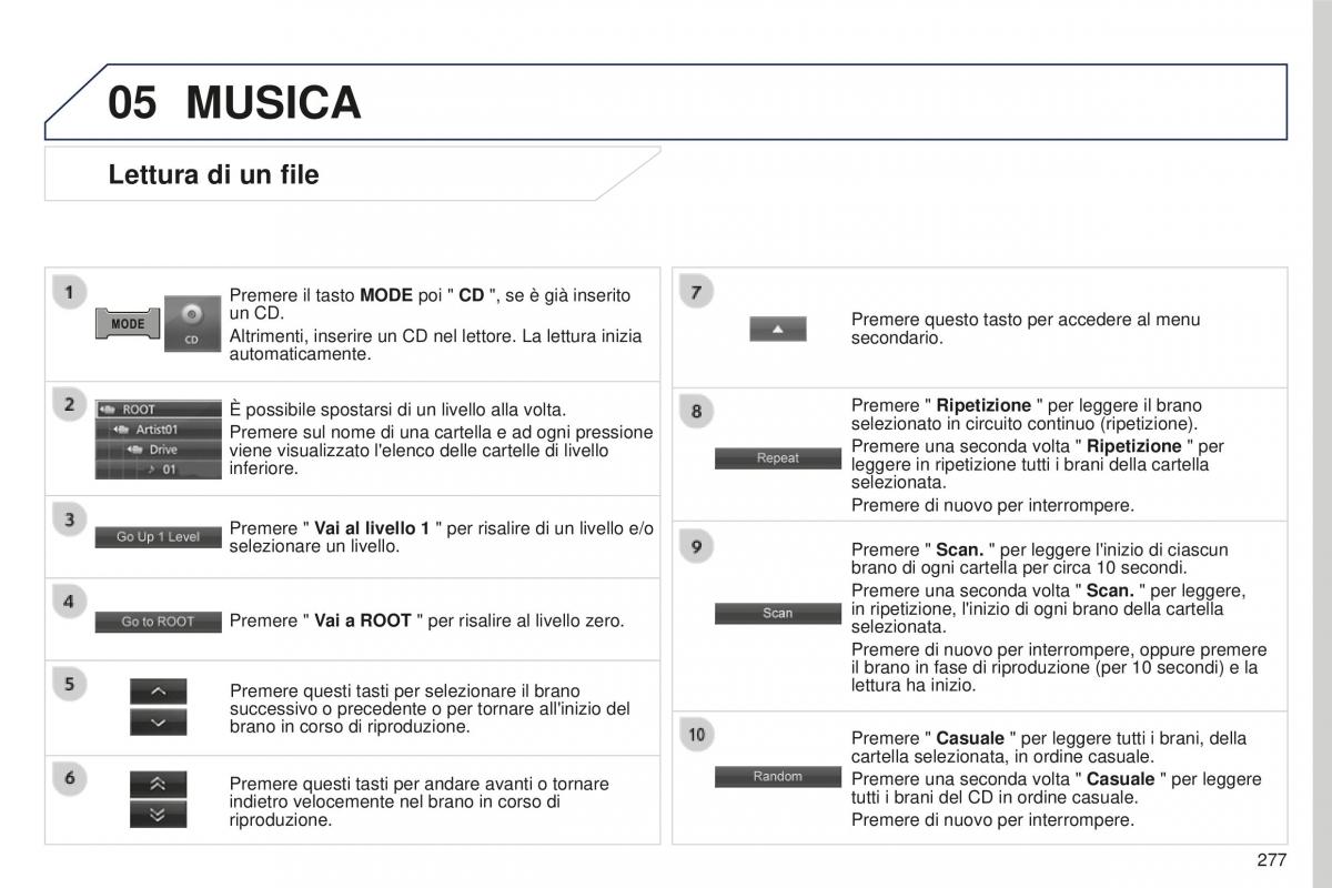 Peugeot 4008 manuale del proprietario / page 279