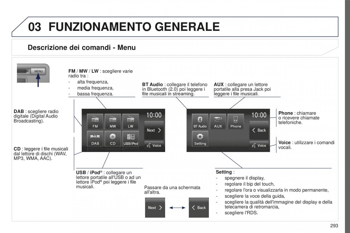 Peugeot 4008 manuale del proprietario / page 295