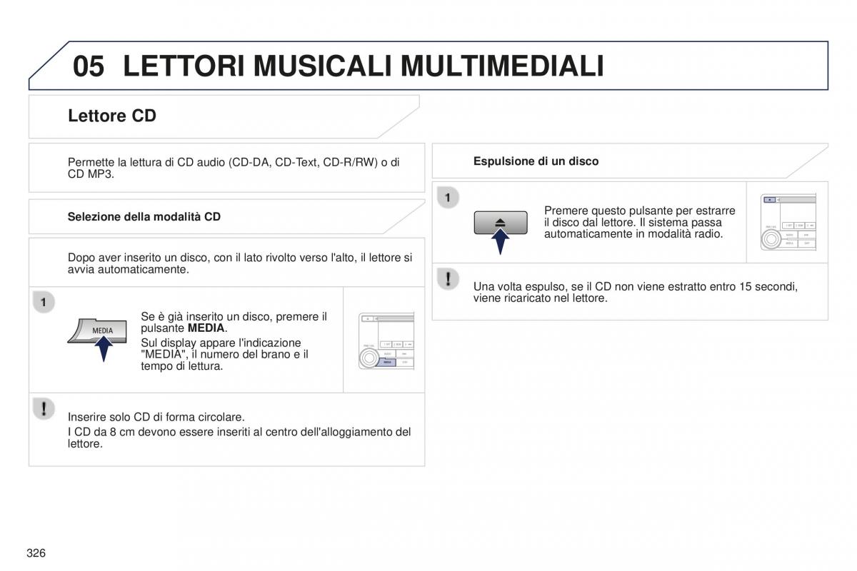 Peugeot 4008 manuale del proprietario / page 328