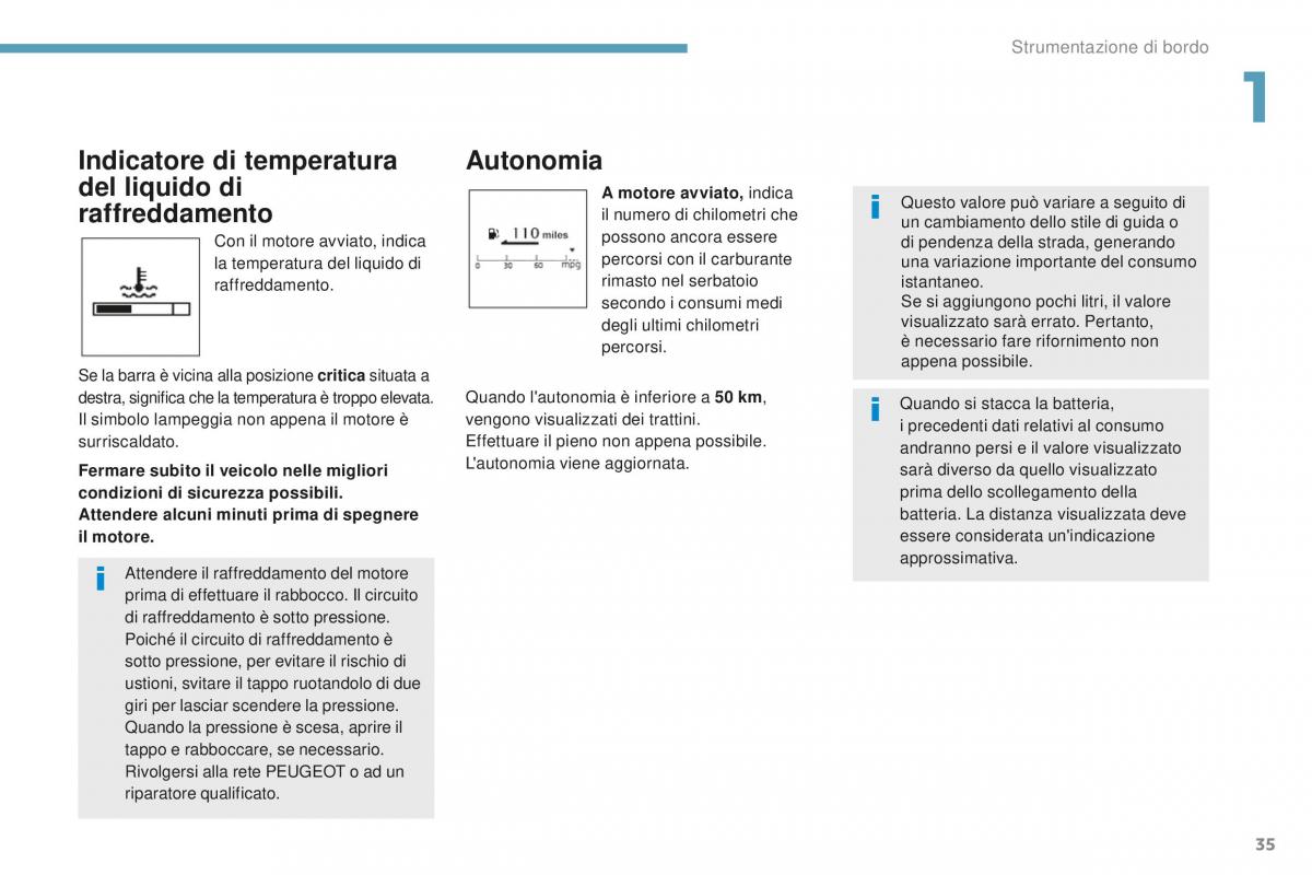 Peugeot 4008 manuale del proprietario / page 37