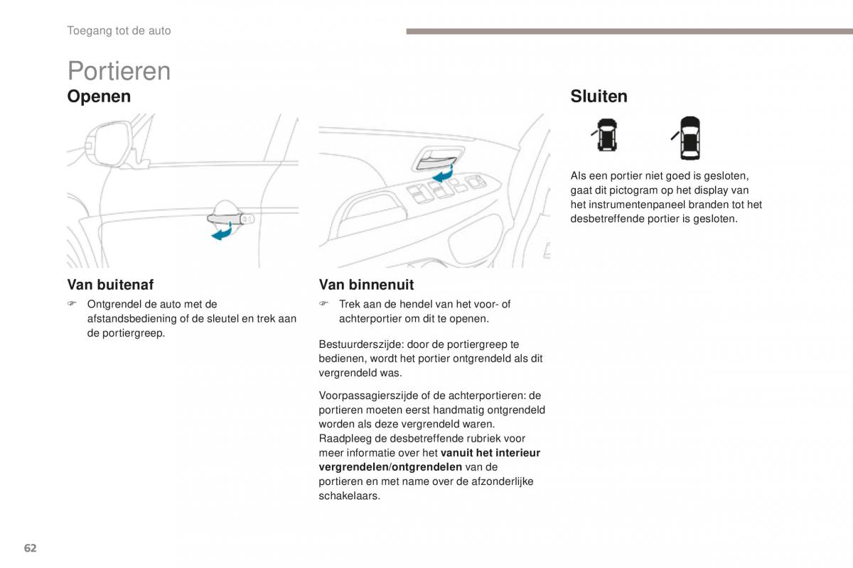 Peugeot 4008 handleiding / page 64