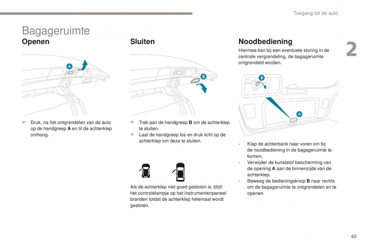 Peugeot 4008 handleiding / page 65