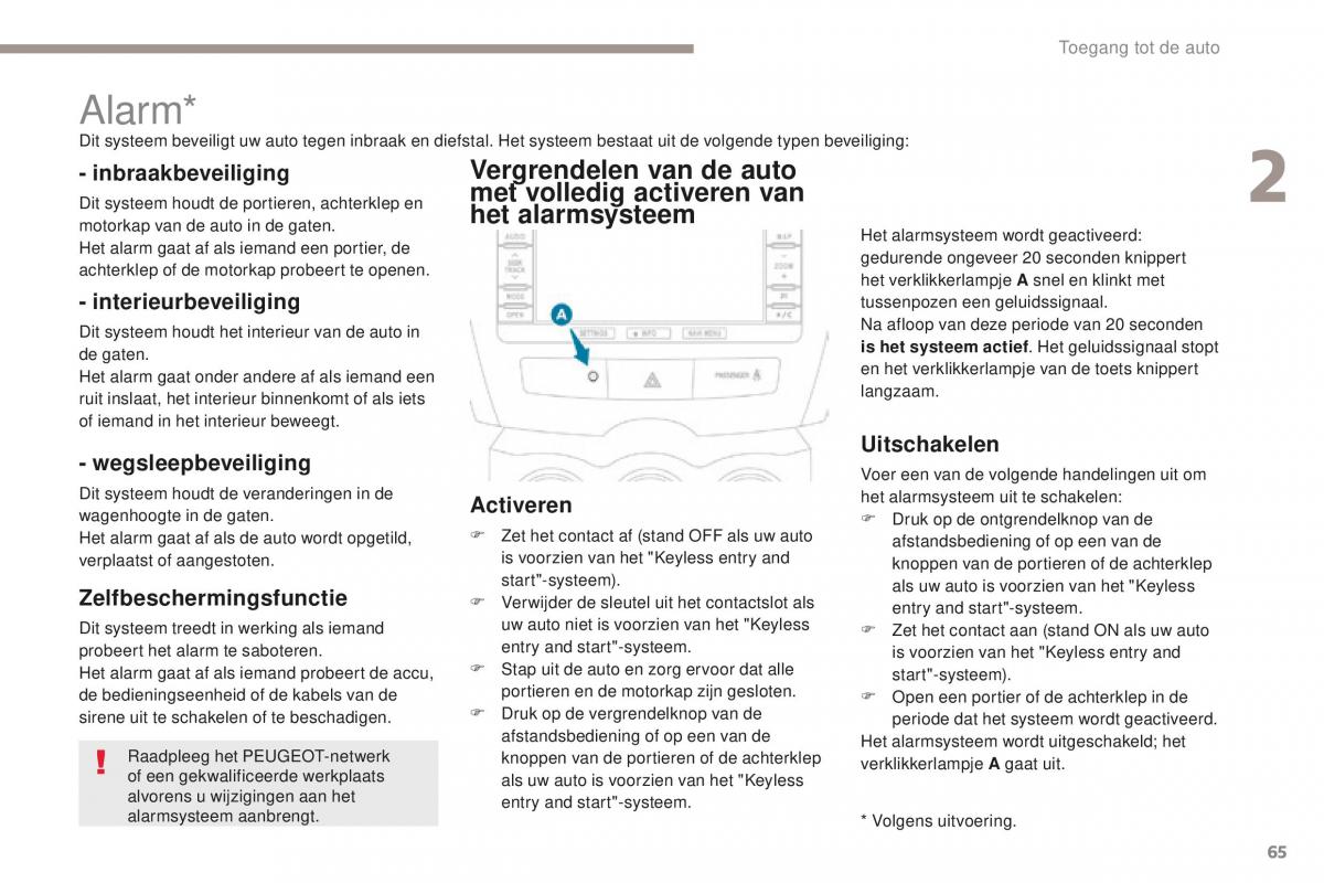 Peugeot 4008 handleiding / page 67