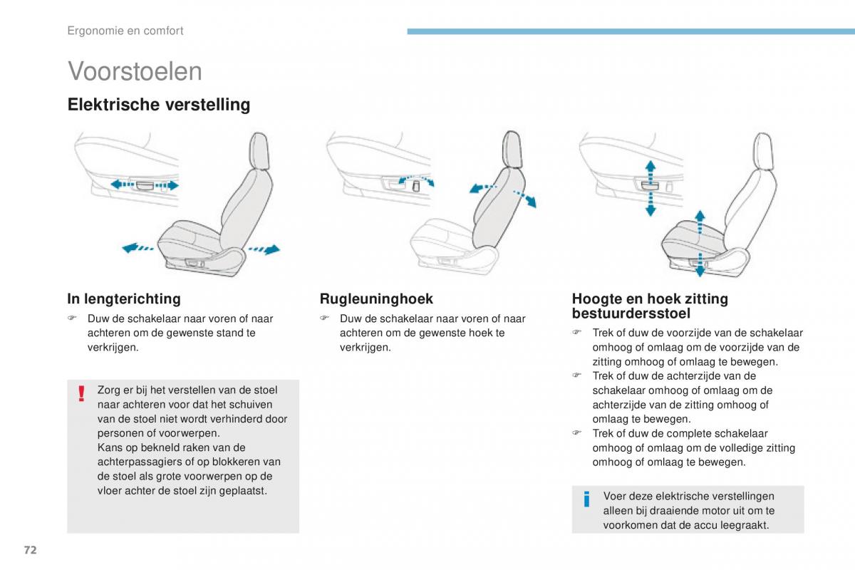 Peugeot 4008 handleiding / page 74