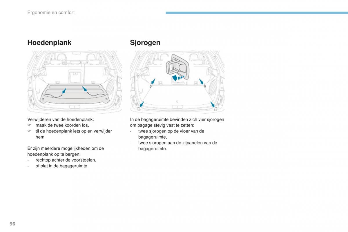 Peugeot 4008 handleiding / page 98