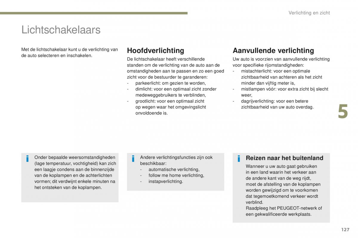 Peugeot 4008 handleiding / page 129