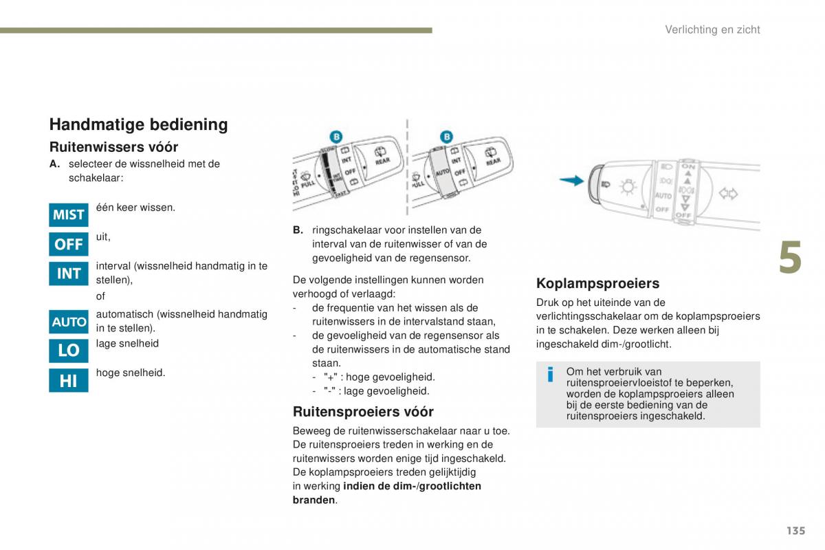 Peugeot 4008 handleiding / page 137