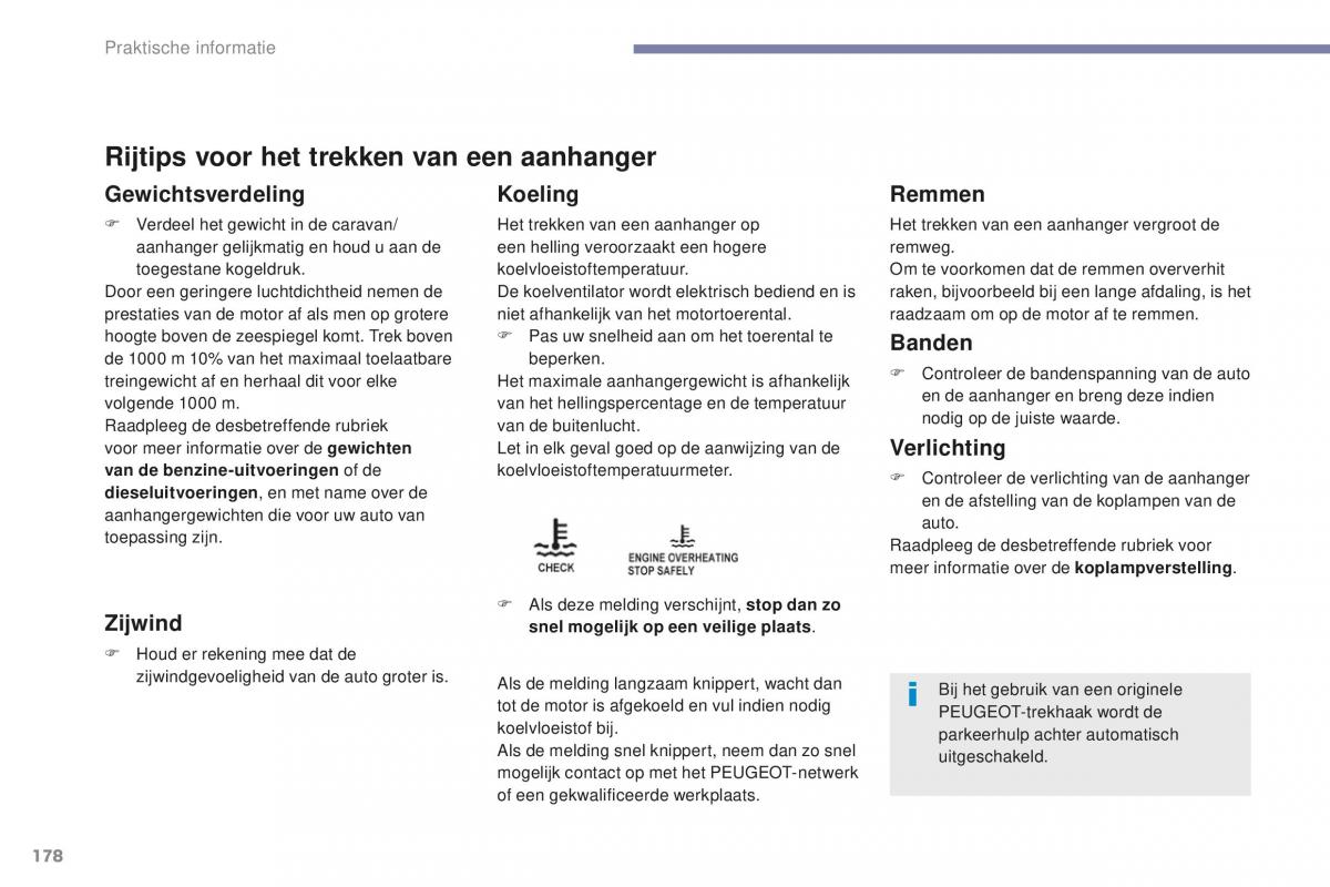 Peugeot 4008 handleiding / page 180