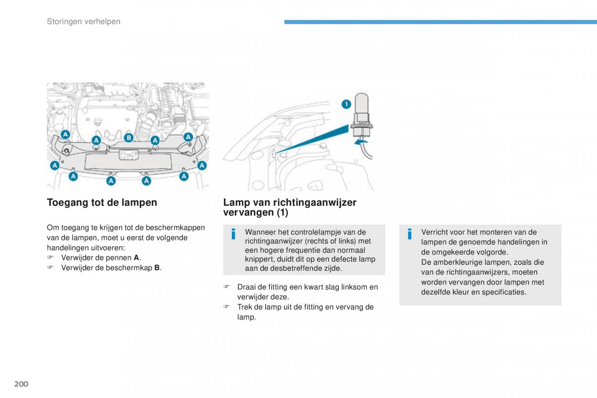 Peugeot 4008 handleiding / page 202